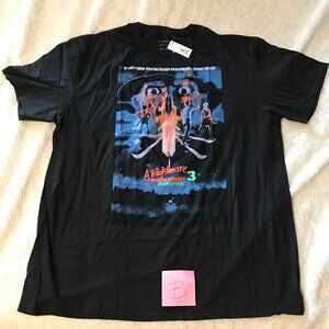 A Nightmare on Elm Street 3 Dream Warriors Black T-shirt 2XL _ shr044